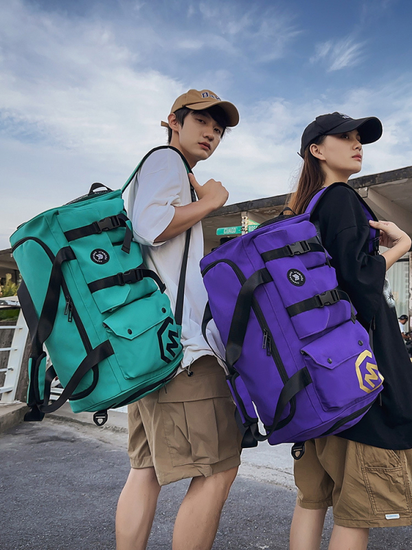 Unisex putni ruksak 36-55L, Oxford tkanina, mokro-suhi odjeljak, street stil