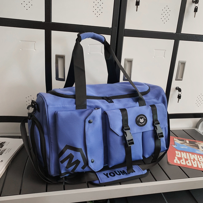 Unisex putni ruksak 36-55L, Oxford tkanina, mokro-suhi odjeljak, street stil