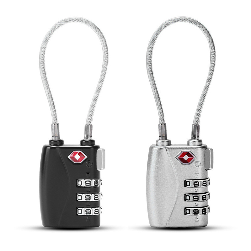 TSA bravica za prtljagu s tijelom od cink legure, model TSA719/TSA526, tip numeričke kombinacije, debljina zaključne šipke 2.4 mm, marka CJSJ