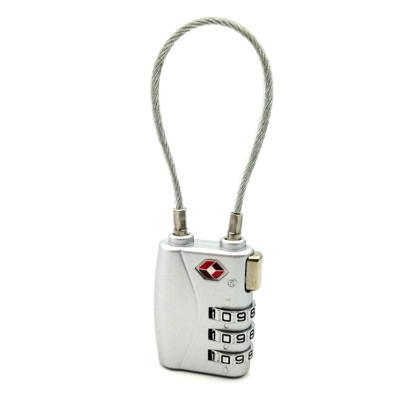 TSA bravica za prtljagu s tijelom od cink legure, model TSA719/TSA526, tip numeričke kombinacije, debljina zaključne šipke 2.4 mm, marka CJSJ