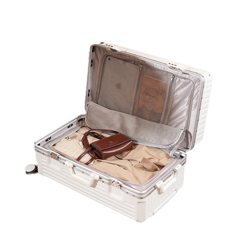 Curious Mouse utazóbőrönd, ABS anyag, TSA kombinációs zár, bővítő réteg, csendes görgők üzleti utazásokhoz