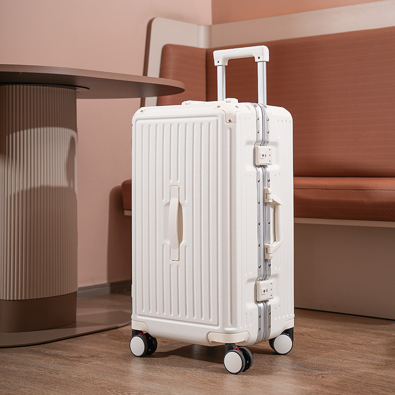 Curious Mouse utazóbőrönd, ABS anyag, TSA kombinációs zár, bővítő réteg, csendes görgők üzleti utazásokhoz