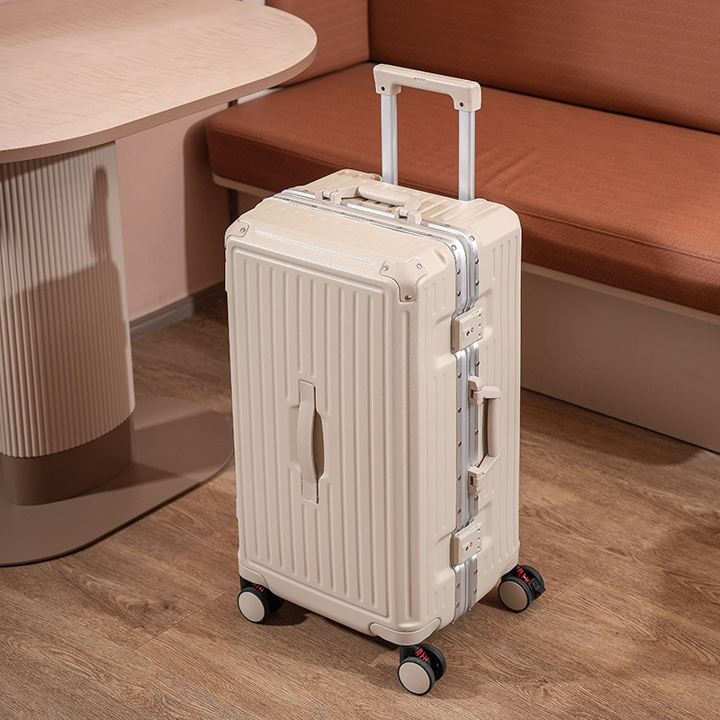 Curious Mouse utazóbőrönd, ABS anyag, TSA kombinációs zár, bővítő réteg, csendes görgők üzleti utazásokhoz