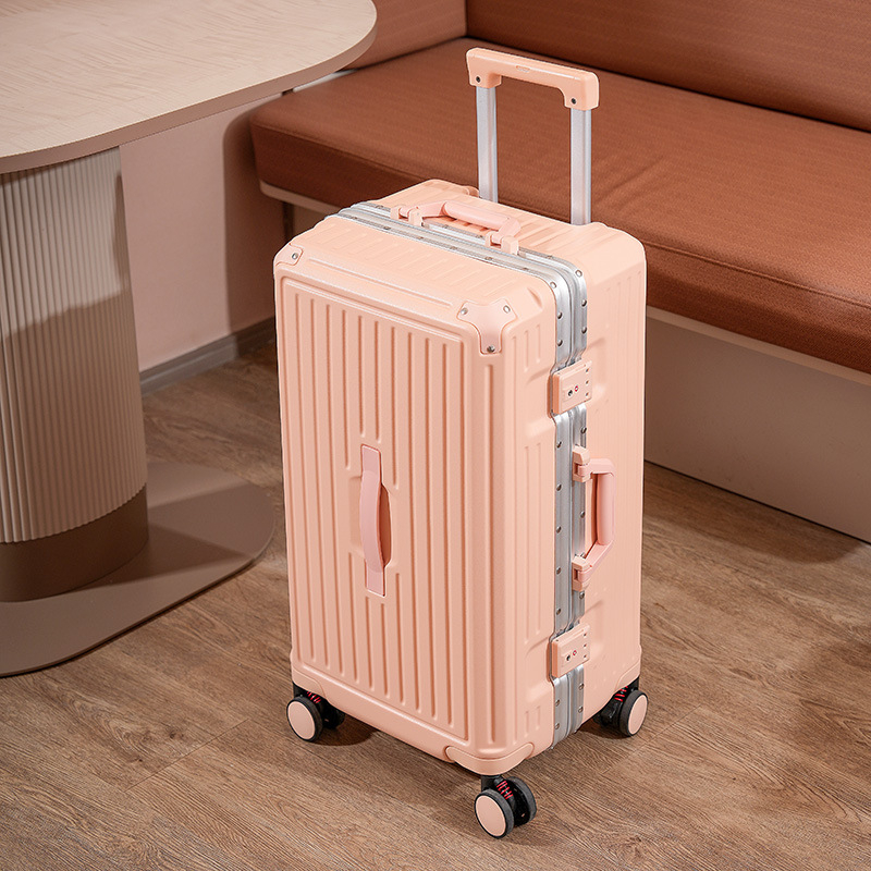 Curious Mouse utazóbőrönd, ABS anyag, TSA kombinációs zár, bővítő réteg, csendes görgők üzleti utazásokhoz