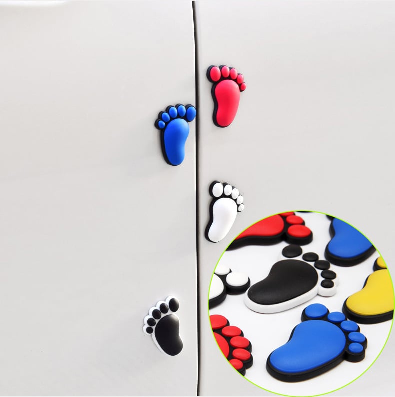 Meihang PVC предпазна лента за автомобил, универсална, Ankle anti-collision stickers