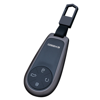 Chongti kulcstartó tok Xingtu Lingyunhoz – cink ötvözet, egyszerű stílus, védő fémcsat