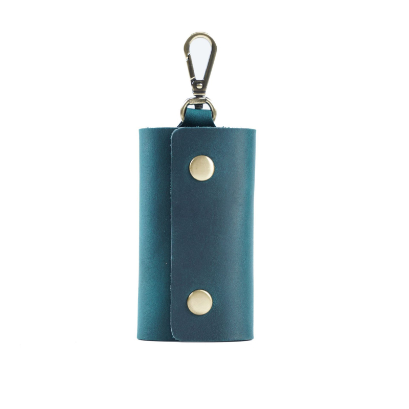 Carcasă pentru chei din piele naturală, unisex, stil retro casual, multifuncțională