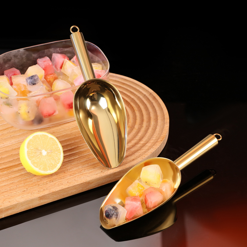 Σετ κουτάλι-σπατούλα από ανοξείδωτο ατσάλι 201, αντιολισθητικό, θερμοανθεκτικό, θερμομονωτικό, μοντέρνος μινιμαλιστικός σχεδιασμός