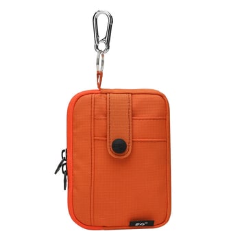 Монетник от найлон, уличен стил, мини чанта с ключодържател, ултралек, 1 сгъвка, универсален за мъже и жени