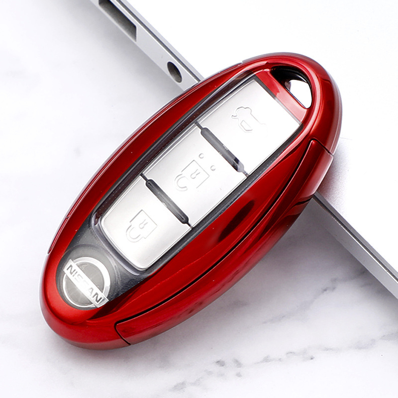 Θήκη Κλειδιού Αυτοκινήτου για Nissan Sylphy, Qashqai, X-Trail και Teana — TPU, στυλ υψηλής ποιότητας, μάρκα YHC, μοντέλο Nissan A4