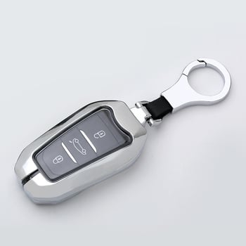 Θήκη κλειδιού αυτοκινήτου συμβατή με Dongfeng Citroën C4L, Tianyi, C5 Elysee, C6 και C3-XR