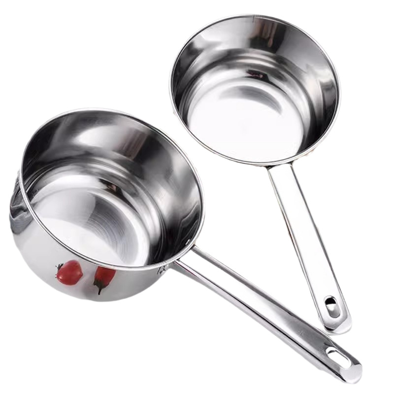 Νεροκούταλα από ανοξείδωτο ατσάλι 304, παχύτερο σώμα, κοντή λαβή, ανθεκτικό στη θερμότητα