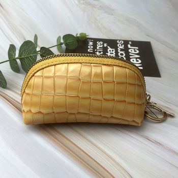 Mingchuang PU bőrpénztárca érmeinek, nyomtatott minta, városi egyszerű stílus