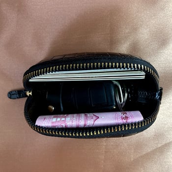 Mingchuang PU bőrpénztárca érmeinek, nyomtatott minta, városi egyszerű stílus