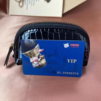 Mingchuang PU bőrpénztárca érmeinek, nyomtatott minta, városi egyszerű stílus