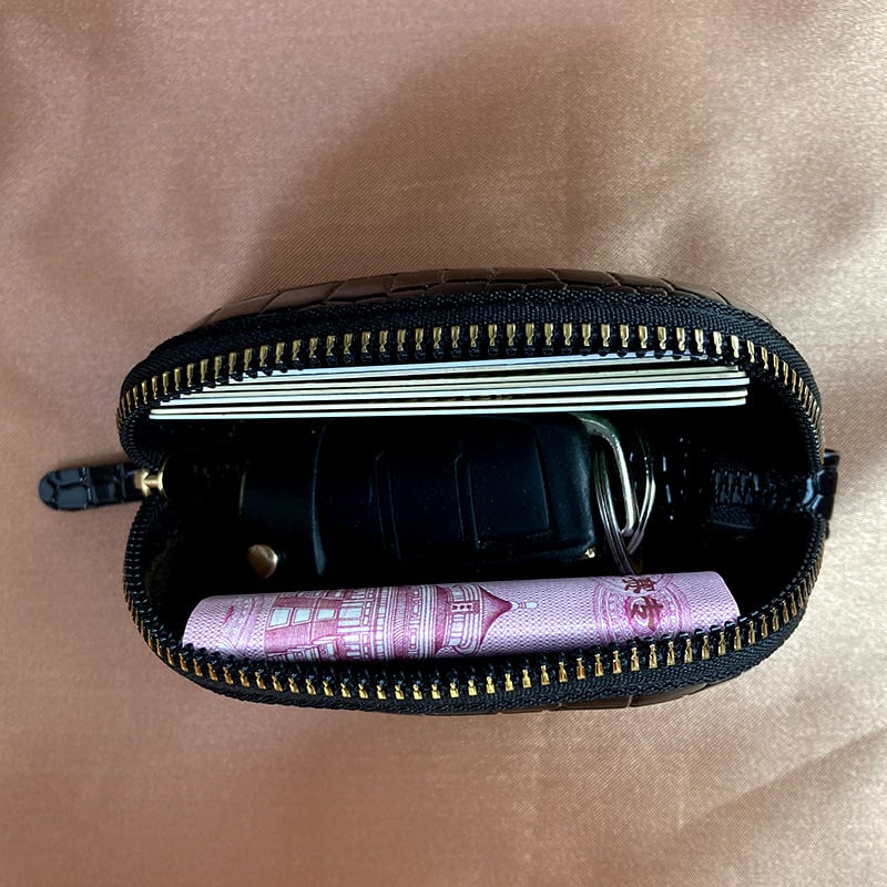 Mingchuang PU bőrpénztárca érmeinek, nyomtatott minta, városi egyszerű stílus