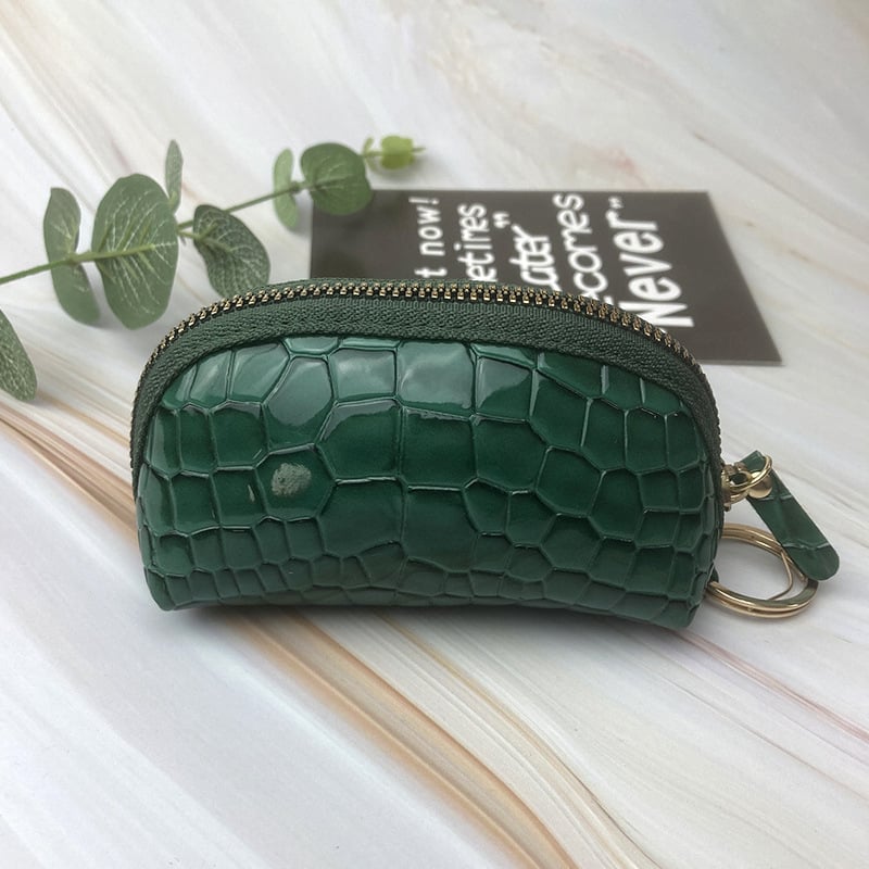 Mingchuang PU bőrpénztárca érmeinek, nyomtatott minta, városi egyszerű stílus