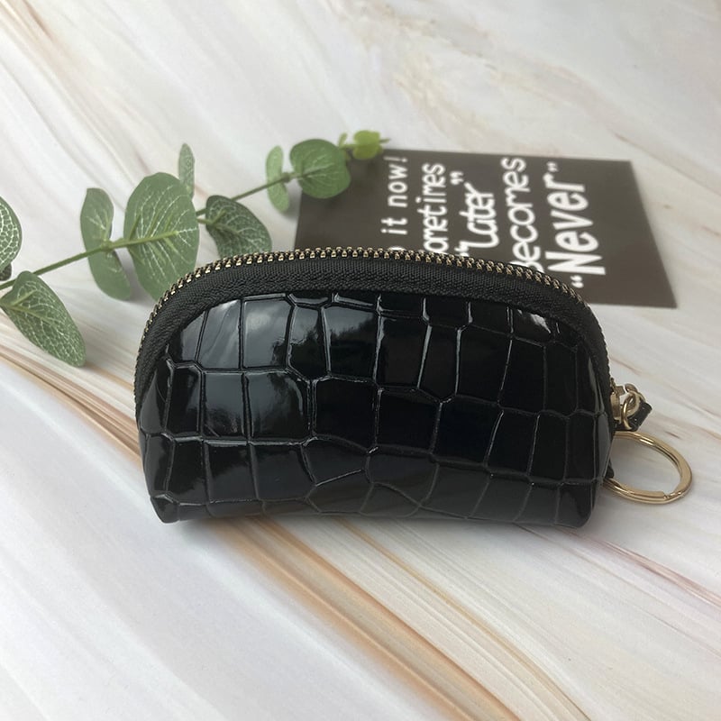 Mingchuang PU bőrpénztárca érmeinek, nyomtatott minta, városi egyszerű stílus