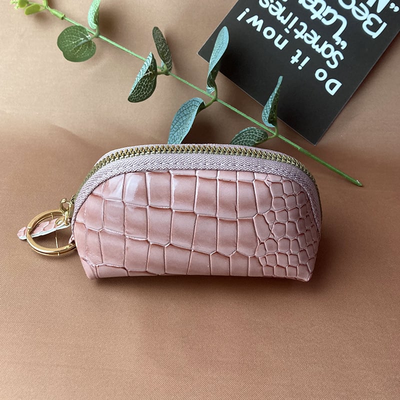 Mingchuang PU bőrpénztárca érmeinek, nyomtatott minta, városi egyszerű stílus