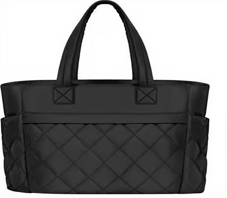 Ženska tote torba s džepom za laptop, lagana, velika kapaciteta, više pretinaca, Oxford platno