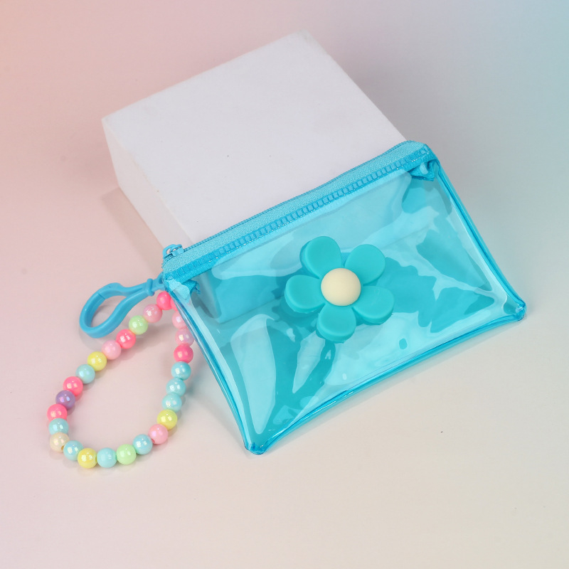 Монетник – плюшена материя, флорални мотиви, уличен стил, унисекс, без подплата