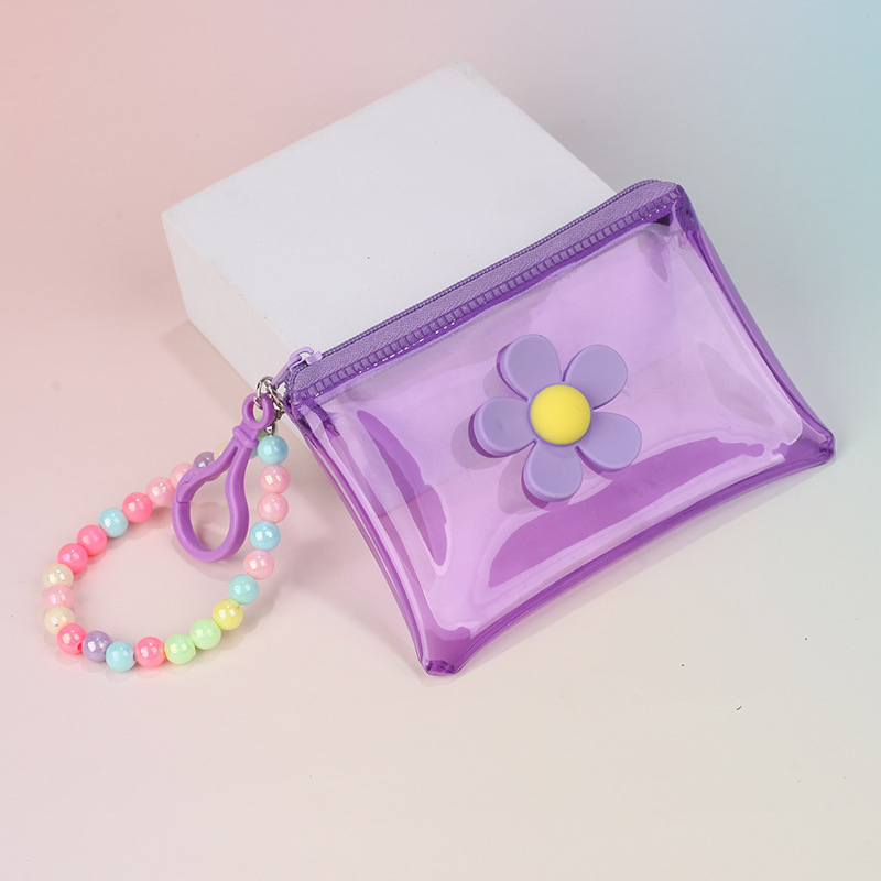 Монетник – плюшена материя, флорални мотиви, уличен стил, унисекс, без подплата