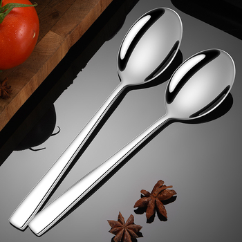 304 nehrđajućeg čelika dugačka žlica za posluživanje s graviranjem, marka Mrs. King, stil Japan/Korea