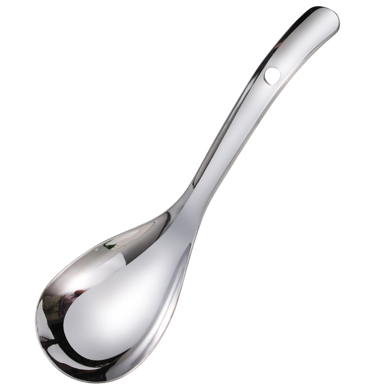 304 nehrđajućeg čelika dugačka žlica za posluživanje s graviranjem, marka Mrs. King, stil Japan/Korea