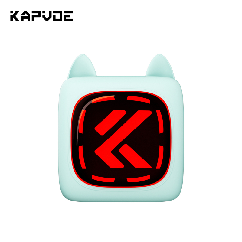 Kapvoe inteligentné zadné svetlo pre bicykel — USB-C nabíjanie, 400 mAh batéria, upevnenie sponou, nočné jazdenie