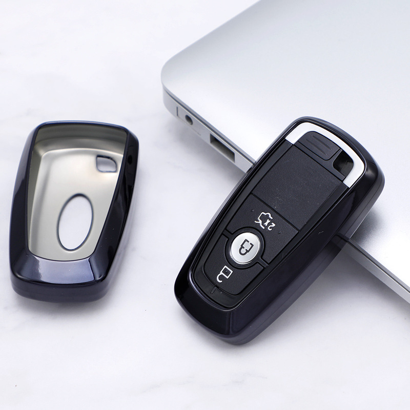 Θήκη κλειδιού Ford, TPU ημι-κέλυφος, μοντέλο B01K, βάρος 36 g, συμβατή με κλειδιά Ford Focus/Mondeo/Ranger