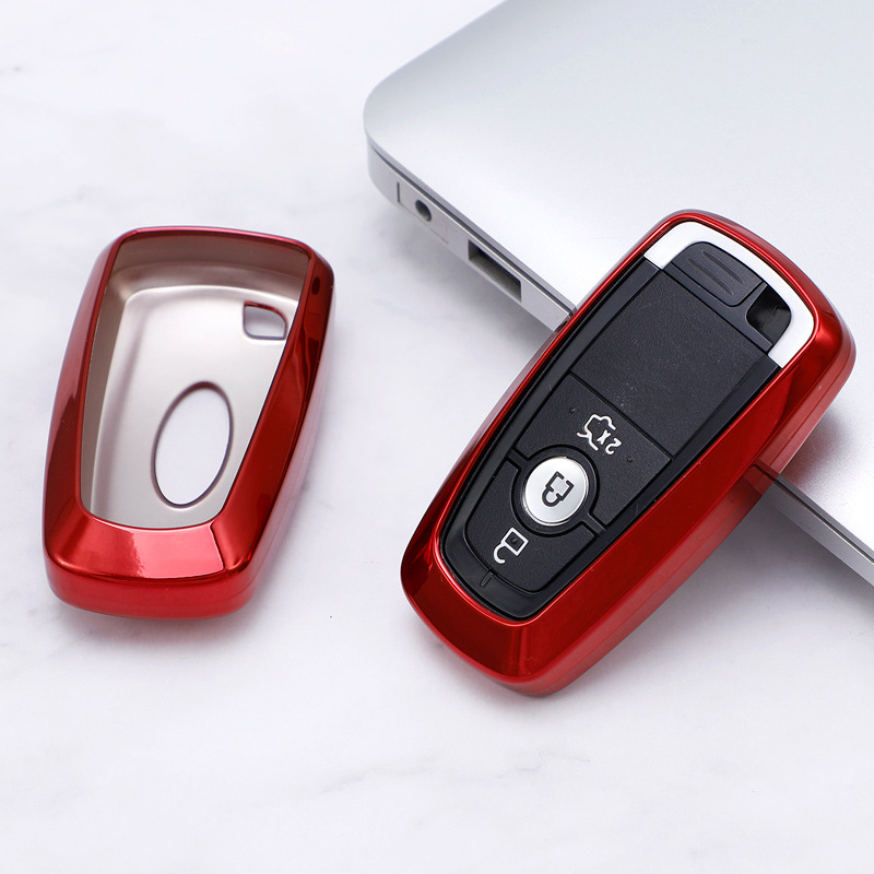 Θήκη κλειδιού Ford, TPU ημι-κέλυφος, μοντέλο B01K, βάρος 36 g, συμβατή με κλειδιά Ford Focus/Mondeo/Ranger