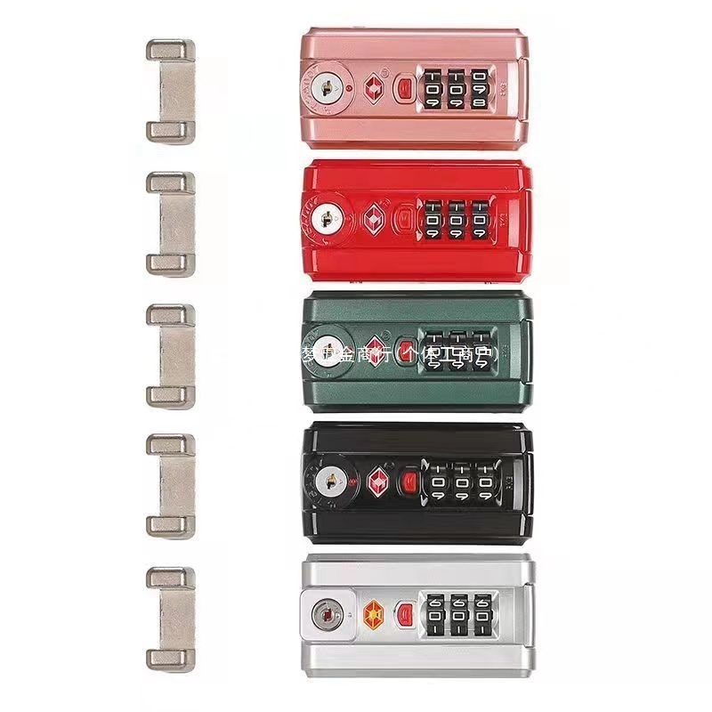 Slaptažodžio spyna bagažui su ABS rėmu — 2024 m. vasara, Prekės numeris 1001589097, Bagažo priedai