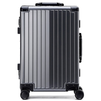 Kufor od aluminij-magnezijske legure s universalnim kotačićima, 28-inčni kofer za check-in i 20-inčni ručni kofer, proširivi pretinac, TSA zaključavanje, lagan, vodootporan, antibakterijski, suho/mokra podjela.
