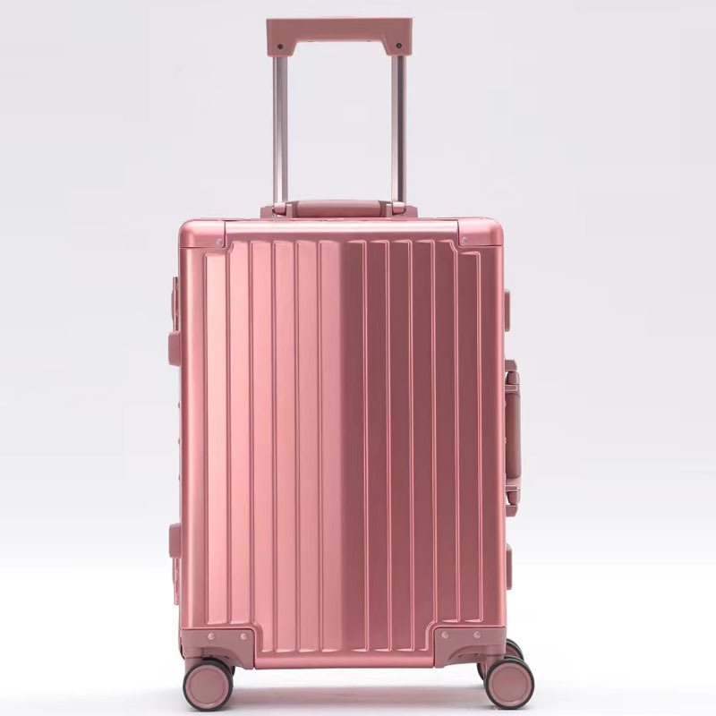 Kufor od aluminij-magnezijske legure s universalnim kotačićima, 28-inčni kofer za check-in i 20-inčni ručni kofer, proširivi pretinac, TSA zaključavanje, lagan, vodootporan, antibakterijski, suho/mokra podjela.