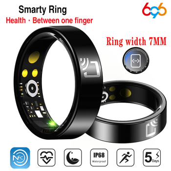 R20 keramički pametni prsten s NFC pristupom, mjerenje otkucaja srca, SpO2, praćenje sna i brojanje koraka