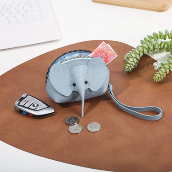 Xinyao PU mincová peňaženka, vodotesná, s karabínou na kľúče, jar 2025 model