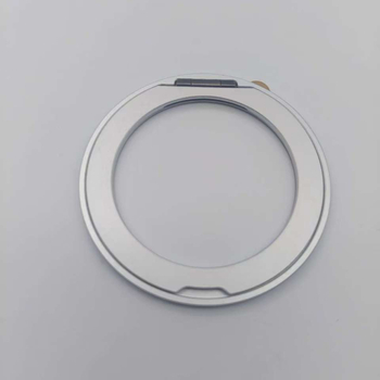 Metalo telefono dėklo laikiklis su 360° sukimu, 2,3 mm storio, minimalistinis žiedo laikiklis