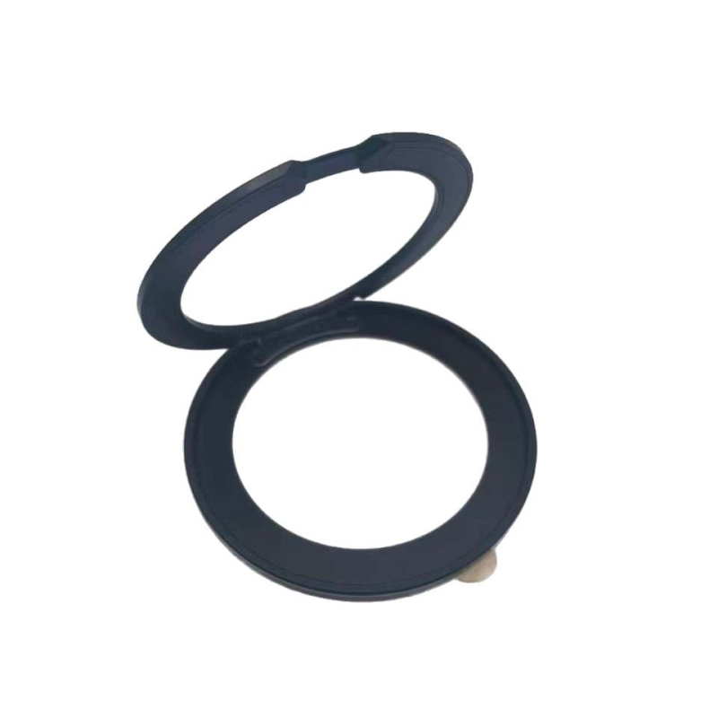 Metalo telefono dėklo laikiklis su 360° sukimu, 2,3 mm storio, minimalistinis žiedo laikiklis