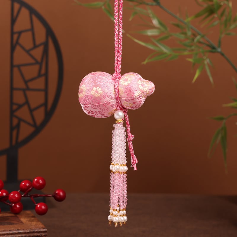 Κρεμαστό σε σχήμα κολοκύθας με κρύσταλλο φούντα, κεντημένο Song brocade, αξεσουάρ Hanfu (Brand: Jutong; Υλικό: Brocade; Στυλ: Εθνοτικό; Κατασκευή: Ημιχειροποίητο και ημιμηχανικό; Ιδέες δώρου: Γενέθλια, Μετακόμιση)