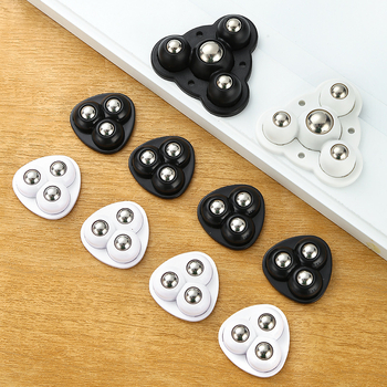 Three-bead universal wheel – ABS, Type A, vstrekovanie plastov, Exquisite, na odpadkový kôš a úložný box, moderný štýl