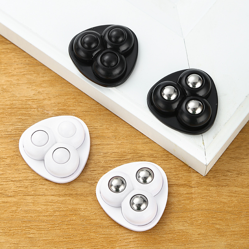 Three-bead universal wheel – ABS, Type A, vstrekovanie plastov, Exquisite, na odpadkový kôš a úložný box, moderný štýl