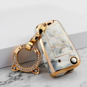 Carcasa cheii TPU pentru Volkswagen: Touareg, Touran, Tiguan, Teramont, T-Roc, Lavida și Golf 7 — de înaltă calitate, personalizabilă, cu opțiune de marcă privată