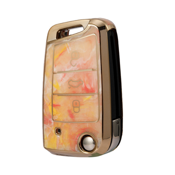 Carcasa cheii TPU pentru Volkswagen: Touareg, Touran, Tiguan, Teramont, T-Roc, Lavida și Golf 7 — de înaltă calitate, personalizabilă, cu opțiune de marcă privată