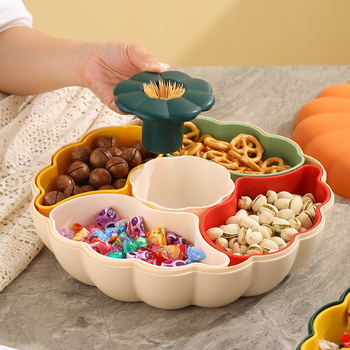 Wheat fun gyümölcstál, műanyag anyag, aranyos és friss stílus, 2023 őszi megjelenés, hivatalosan engedélyezett magánmárka