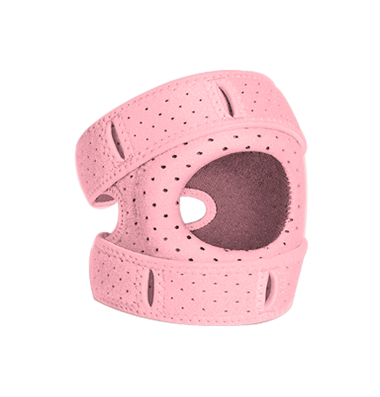 Αθλητικό προστατευτικό γονάτου με ιμάντα επιγονατίδας – διαπερατό, ελαφρύ για τρέξιμο και ποδόσφαιρο, προστασία άρθρωσης