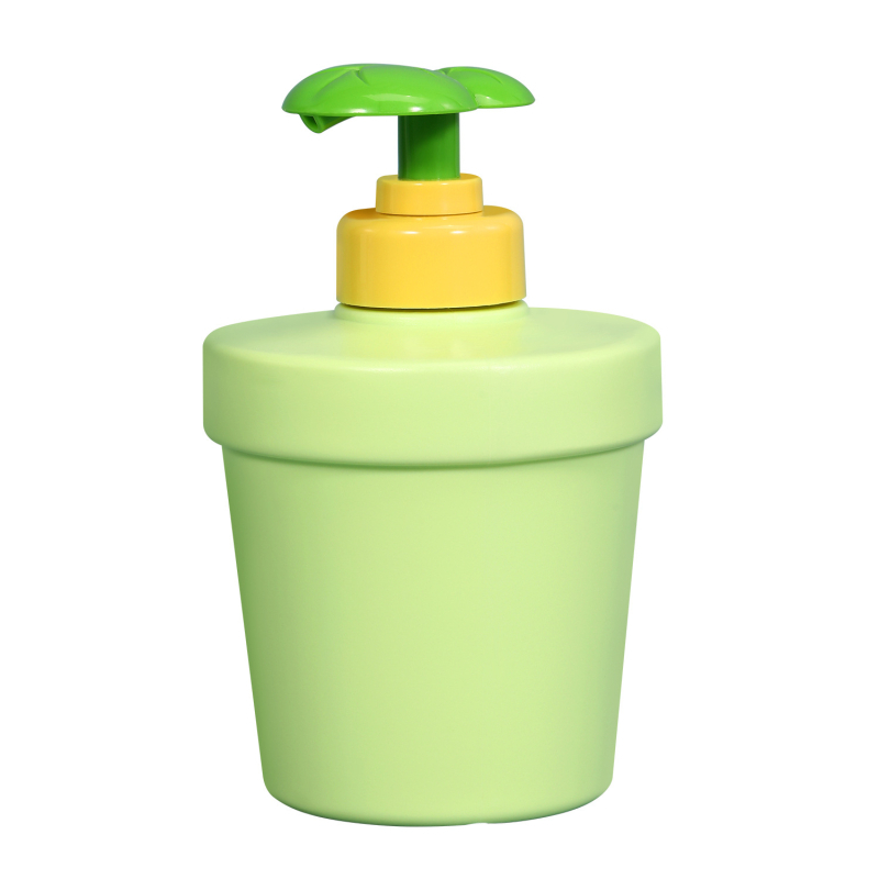 PE-ből készült dózisos üveg, blow molding technikával készült, Spruce beauty, flip-cap kupakkal