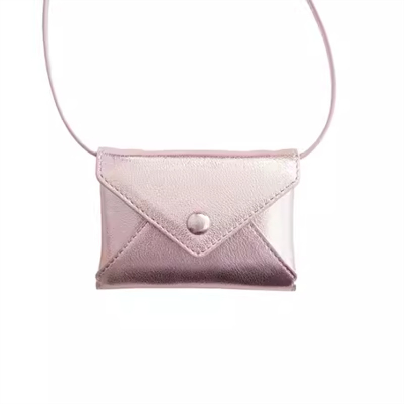 Zsebes pénztárca boríték-stílusú nyakba akasztható kivitel, PU anyag, uniszex, Hoshino Leather Goods