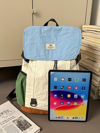 Kültéri sportokra tervezett sporttáska, nylon, vízálló, légáteresztő, kopásálló, görbült vállpántok