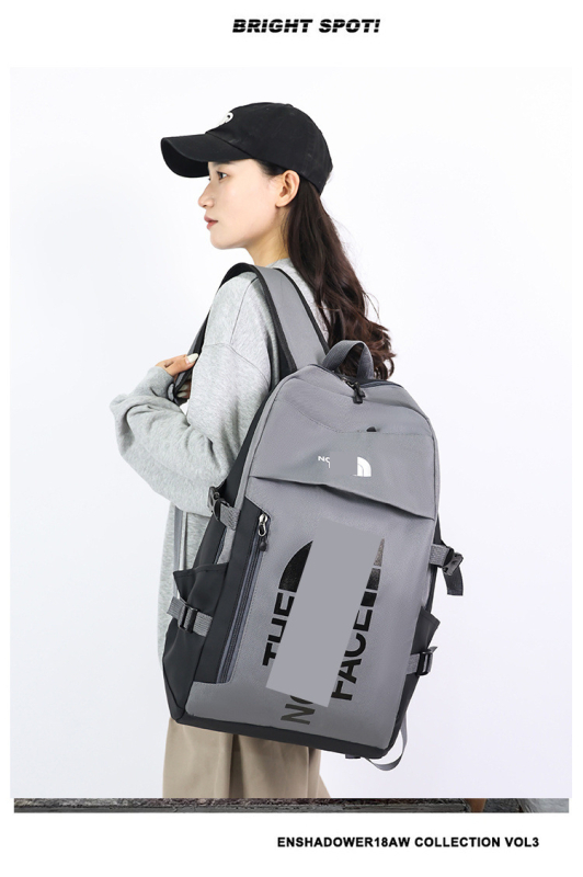 Ruksak za svakodnevnu upotrebu – unisex, najlon, kapacitet 20–35 L, kompatibilan s 12-inčnim prijenosnikom, remen s zračnim jastučićem