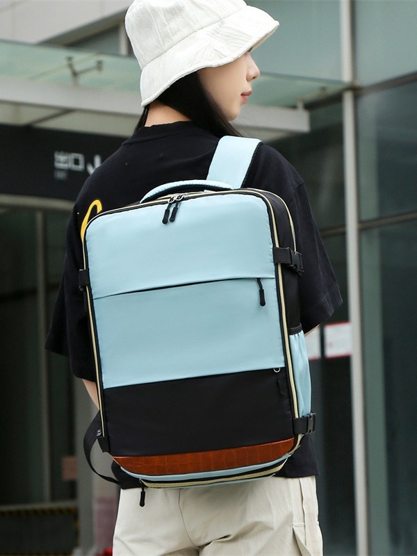 Nagy kapacitású üzleti hátizsák — kopásálló, vízálló Oxford anyagból; 36–55 L; kompatibil 14 colos laptophoz; légáteresztő vállpántok; ideális szabadidős utazásokhoz és tanuláshoz; Business Elite stílus